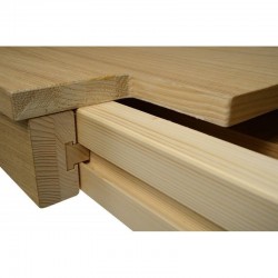 Tavolo rovere naturale spazzolato cm 160x90h.77 aperto 210/260 nuovo art.633 consegna gratuita-arredamentishop.it  Tempesta O...