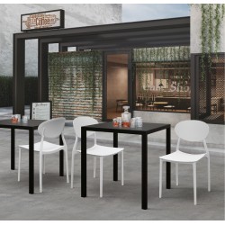 Tavolo da esterno autolivellante BAR cm 80x80h.74 nuovo art.1893 consegna gratuita-arredamentishop.it  Tempesta Offerte mobil...