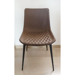 Sedie in cuoio econabuk set 2 pezzi cm 40x47h.82 nuove art.006 consegna gratuita-arredamentishop.it  Tempesta Offerte mobili ...