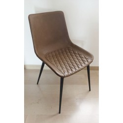 Sedie in cuoio econabuk set 2 pezzi cm 40x47h.82 nuove art.006 consegna gratuita-arredamentishop.it  Tempesta Offerte mobili ...