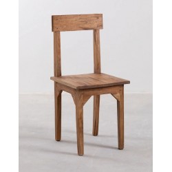 Sedia rustica legno massello riciclato nuova art.100568 consegna gratuita-arredamentishop.it  AD TREND Offerte mobili 70,00 €...