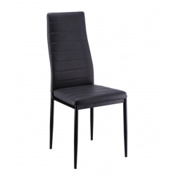 Sedie schienale alto set 4 pezzi grigie nuove cm 40x40h.97 art.101983 consegna gratuita-arredamentishop.it  AD TREND Offerte ...