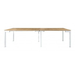 Tavolo a consolle allungabile cm 90x50h.77 aperto cm 90x300h.77 nuovo art.858 consegna gratuita-arredamentishop.it  Tempesta ...