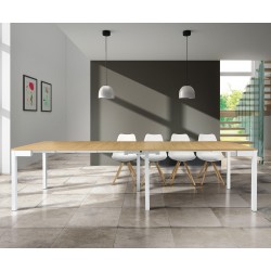 Tavolo a consolle allungabile cm 90x50h.77 aperto cm 90x300h.77 nuovo art.858 consegna gratuita-arredamentishop.it  Tempesta ...