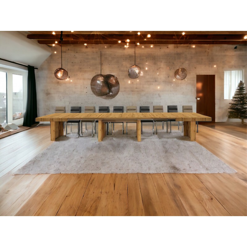 Tavolo allungabile legno cm 160x90h.76 aperto cm 410 nuovo art.1678 consegna gratuita-arredamentishop.it  Tempesta Offerte mo...