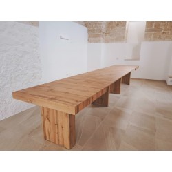 Tavolo allungabile legno cm 160x90h.76 aperto cm 410 nuovo art.1678 consegna gratuita-arredamentishop.it  Tempesta Offerte mo...