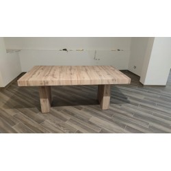 Tavolo allungabile legno cm 160x90h.76 aperto cm 410 nuovo art.1678 consegna gratuita-arredamentishop.it  Tempesta Offerte mo...