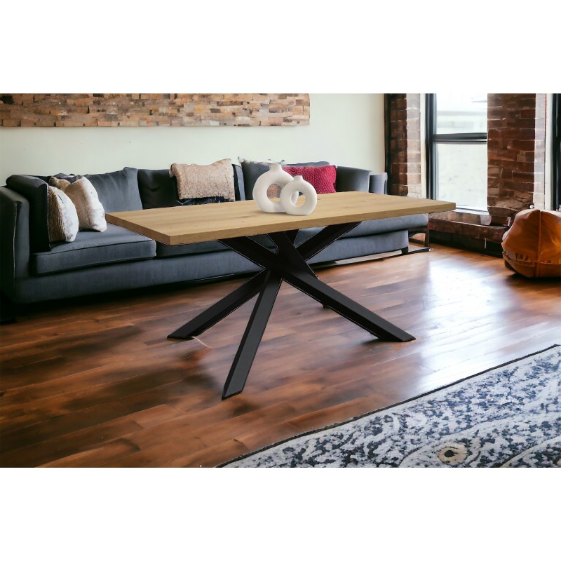 Tavolo rovere cm 180x90h.76 fisso art.1917 nuovo consegna gratuita-arredamentishop.it  Tempesta Offerte mobili 420,00 € 420,0...