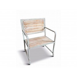 Sedie da giardino art.101679 in legno e ferro cm 70x51h.94 consegna gratuita-arredamentishop.it  AD TREND Offerte mobili 80,0...