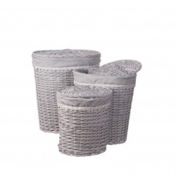 Cesto portabiancheria set 3 misure nuovo art.65672 consegna gratuita-arredamentishop.it  AD TREND Offerte mobili 65,00 € 65,0...