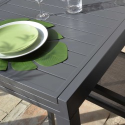 Tavolo in alluminio per esterno cm 135x90h.75 allungabile cm 270 nuovo art.6456750000 consegna gratuita-arredamentishop.it  V...