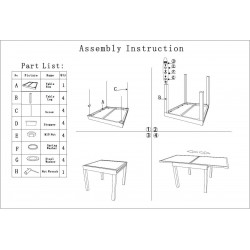 Tavolo in alluminio per esterno cm 135x90h.75 allungabile cm 270 nuovo art.6456750000 consegna gratuita-arredamentishop.it  V...