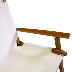 Salotto per giardino legno e tessuto ecru art.7501360000 nuovo consegna gratuita-arredamentishop.it  Vacchetti Offerte mobili...