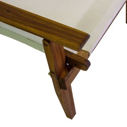 Salotto per giardino legno e tessuto ecru art.7501360000 nuovo consegna gratuita-arredamentishop.it  Vacchetti Offerte mobili...