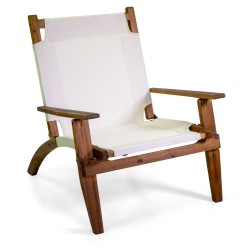 Salotto per giardino legno e tessuto ecru art.7501360000 nuovo consegna gratuita-arredamentishop.it  Vacchetti Offerte mobili...