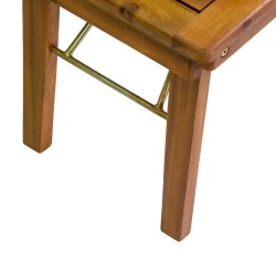Salotto per giardino legno e tessuto ecru art.7501360000 nuovo consegna gratuita-arredamentishop.it  Vacchetti Offerte mobili...