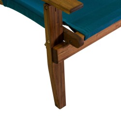 Salotto esterno legno e tessuto blu art.7540060000 nuovo consegna gratuita-arredamentishop.it  Vacchetti Offerte mobili 440,0...