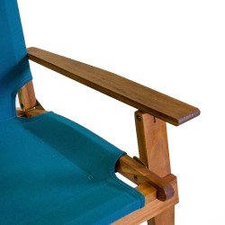Salotto esterno legno e tessuto blu art.7540060000 nuovo consegna gratuita-arredamentishop.it  Vacchetti Offerte mobili 440,0...