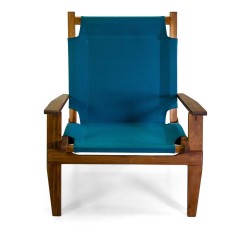 Salotto esterno legno e tessuto blu art.7540060000 nuovo consegna gratuita-arredamentishop.it  Vacchetti Offerte mobili 440,0...