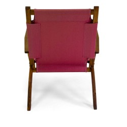 Salotto per esterno legno e tessuto amaranto art.7540070000 nuovo consegna gratuita-arredamentishop.it  Vacchetti Offerte mob...