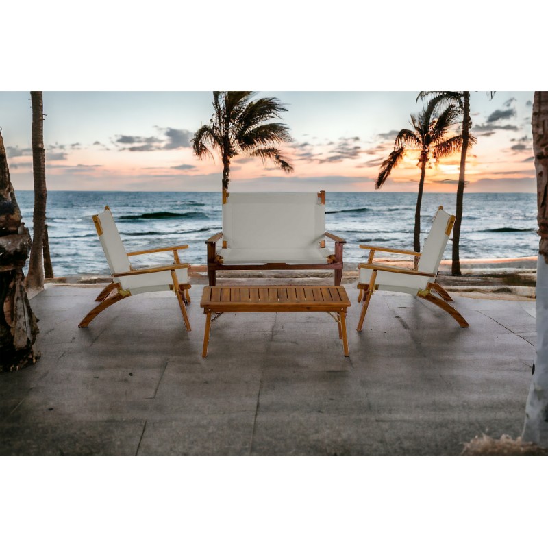 Salottini giardino art.7540040000 nuovo legno e tessuto grigio pronta consegna gratuita-arredamentishop.it  Vacchetti Offerte...