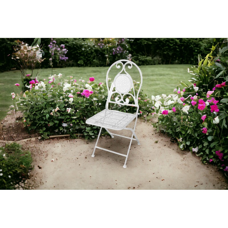 Sedie pieghevoli in ferro quadrate set 2 pezzi nuove art.74867 consegna gratuita-arredamentishop.it  AD TREND Offerte mobili ...
