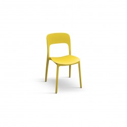 Sedie per giardino gialle esterno/interno set 4 pezzi nuove art.1951 consegna gratuita-arredamentishop.it  Tempesta Offerte m...
