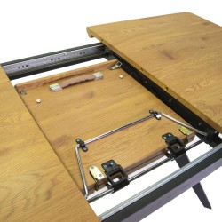 Tavolo da pranzo allungabile legno cm 140x90h.76 aperto cm 180 nuovo art.8042520000 consegna gratuita-arredamentishop.it  Vac...