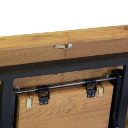 Tavolo da pranzo allungabile legno cm 140x90h.76 aperto cm 180 nuovo art.8042520000 consegna gratuita-arredamentishop.it  Vac...