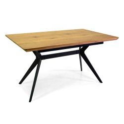 Tavolo da pranzo allungabile legno cm 140x90h.76 aperto cm 180 nuovo art.8042520000 consegna gratuita-arredamentishop.it  Vac...