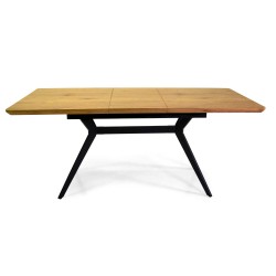 Tavolo da pranzo allungabile legno cm 140x90h.76 aperto cm 180 nuovo art.8042520000 consegna gratuita-arredamentishop.it  Vac...