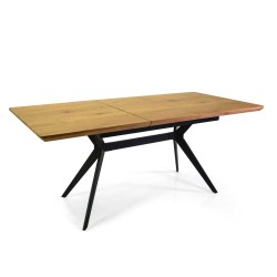 Tavolo da pranzo allungabile legno cm 140x90h.76 aperto cm 180 nuovo art.8042520000 consegna gratuita-arredamentishop.it  Vac...