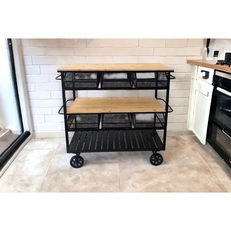 Carrello stile industriale cm 107x40h.95 nuovo art.72199 consegna gratuita-arredamentishop.it AD TREND Offerte mobili 220,00... Carrello stile industriale cm 107x40h.95 nuovo art.72199 consegna gratuita-arredamentishop.it AD TREND Offerte mobili 220,00...