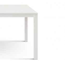 Tavolo da cucina bianco anticato cm 110x68h.75 fisso nuovo art.2104 consegna gratuita-arredamentishop.it  Tempesta Offerte mo...