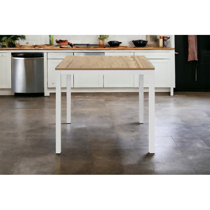 Tavolo cucina 80x80 fisso cm 80x80h.75 nuovo art.2108 consegna gratuita-arredamentishop.it  Tempesta Offerte mobili 130,00 € ...