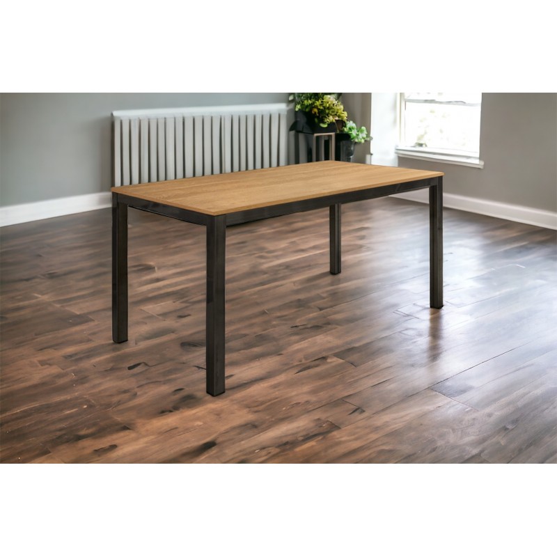 Tavolo allungabile 140 x 80 h.78 aperto cm 200 nuovo art.798 consegna gratuita-arredamentishop.it  Tempesta Offerte mobili 23...