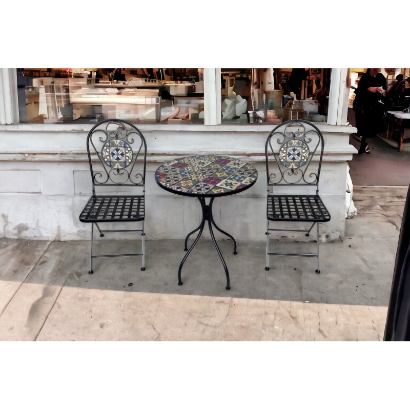 Set bistrot 1 tavolo+2 sedie nuovo art.103297 consegna gratuita-arredamentishop.it  AD TREND Offerte mobili 130,00 € 130,00 €...