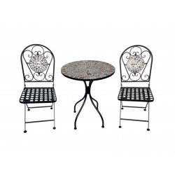 Set bistrot da esterno 1 tavolo+2 sedie nuovo art.103300 consegna gratuita-arredamentishop.it  AD TREND Offerte mobili 125,00...