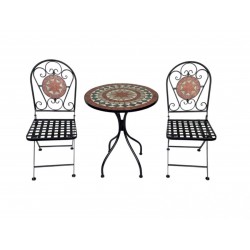 Set bistrot da balcone 1 tavolo + 2 sedie nuovo art.103288 consegna gratuita-arredamentishop.it  AD TREND Offerte mobili 125,...