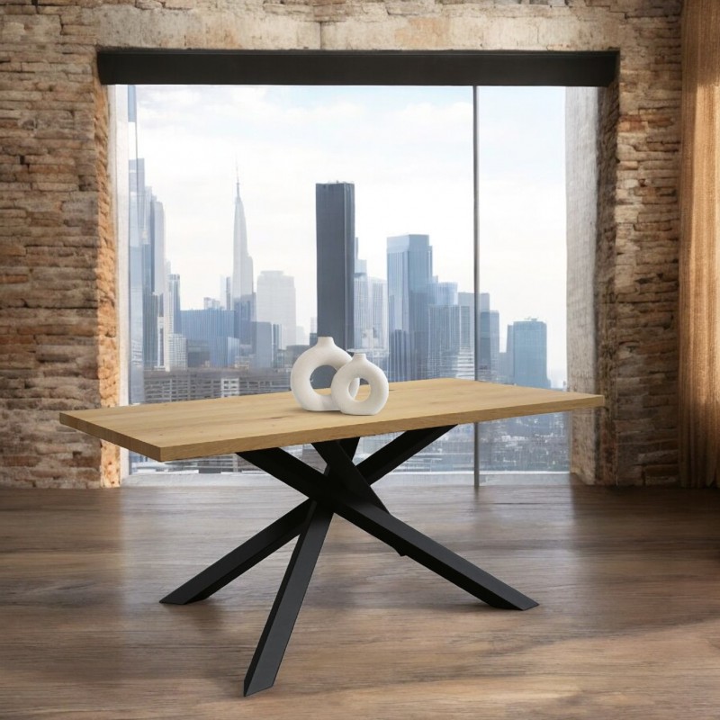 Tavolo in rovere cm 250x100h.76 fisso art.1918 nuovo consegna gratuita-arredamentishop.it  Tempesta Offerte mobili 540,00 € 5...