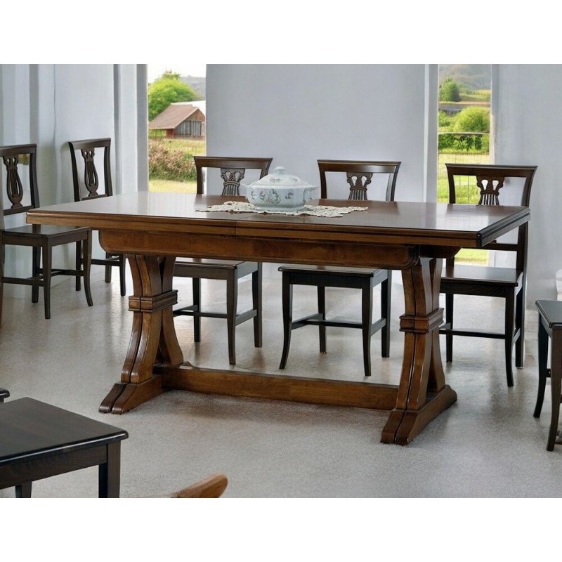 Tavolo fratino cm 180x100h.76 allungabile cm 360 art.06601800100 consegna gratuita-arredamentishop.it  Tempesta Offerte mobil...
