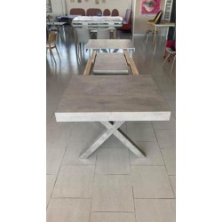 Tavolo lungo 4 metri 160x90h.76 chiuso 410 cm aperto nuovo art.1673 consegna gratuita-arredamentishop.it  Tempesta Offerte mo...