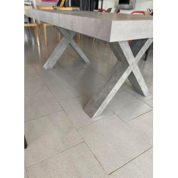 Tavolo lungo 4 metri 160x90h.76 chiuso 410 cm aperto nuovo art.1673 consegna gratuita-arredamentishop.it  Tempesta Offerte mo...