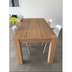 Tavolo rovere naturale spazzolato cm 160x90h.77 aperto 210/260 nuovo art.633 consegna gratuita-arredamentishop.it  Tempesta O...