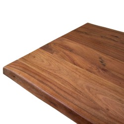 Tavolo legno massello 180x90 h.76 cm fisso nuovo art.8043260000 consegna gratuita-arredamentishop.it  Vacchetti Offerte mobil...