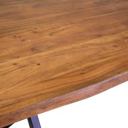 Tavolo legno massello 180x90 h.76 cm fisso nuovo art.8043260000 consegna gratuita-arredamentishop.it  Vacchetti Offerte mobil...