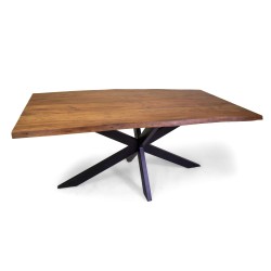 Tavolo legno massello 180x90 h.76 cm fisso nuovo art.8043260000 consegna gratuita-arredamentishop.it  Vacchetti Offerte mobil...