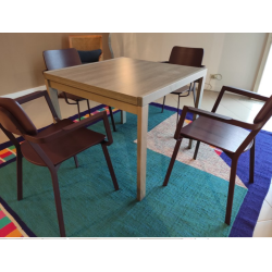 Tavolo tortora allungabile cm 90x90h.75 aperto cm 180x90 nuovo art.664 consegna gratuita-arredamenishop.it  Tempesta Offerte ...