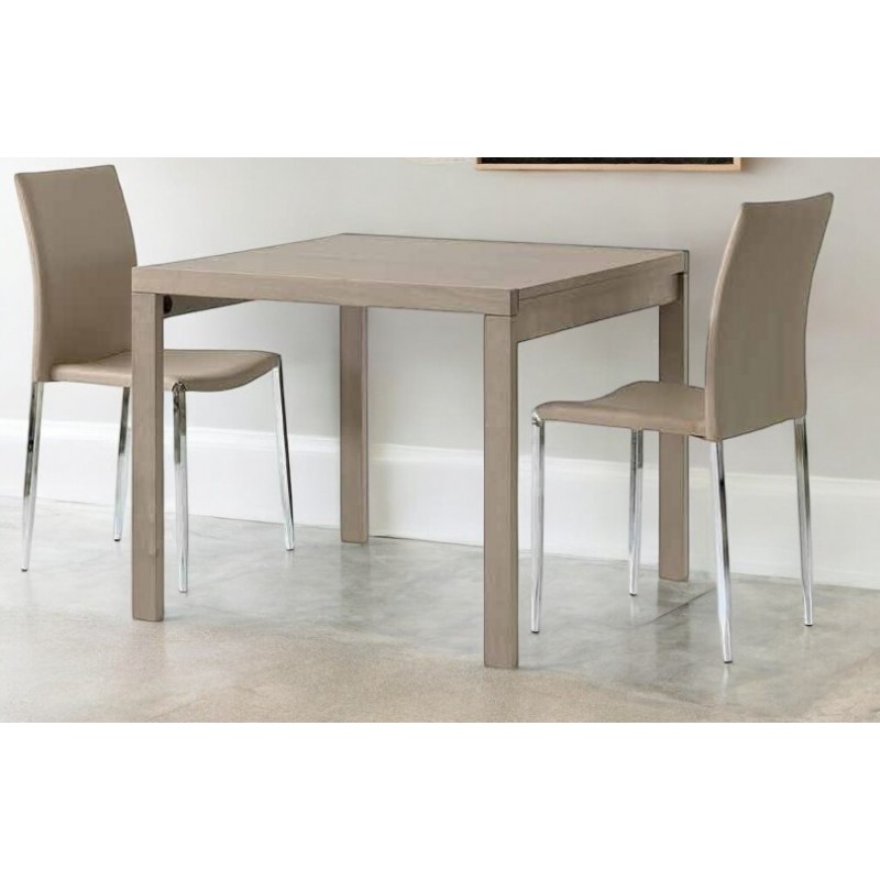 Tavolo tortora allungabile cm 90x90h.75 aperto cm 180x90 nuovo art.664 consegna gratuita-arredamenishop.it  Tempesta Offerte ...