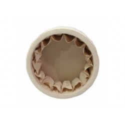 Pouff beige diametro cm 90h.40 contenitore con 16 tasche nuovo art.74397 consegna gratuita-arredamentishop.it  AD TREND Offer...